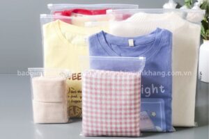Minh Khang sản xuất đa dạng kích thước túi zip quần áo theo yêu cầu