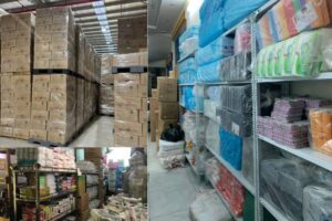 Cửa hàng bán hộp nhựa trong suốt