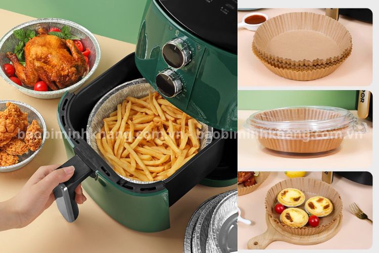 Bạn có thể thay giấy nến bằng giấy bạc.