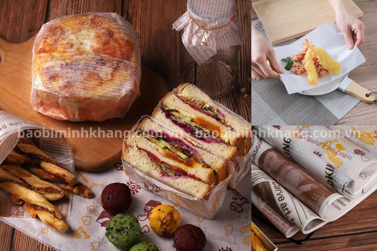 Giấy nến không thể ăn được.