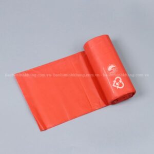 Túi rác Xanh Plus màu đỏ