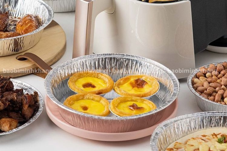 Lưu ý khi sử dụng khay giấy bạc dùng một lần