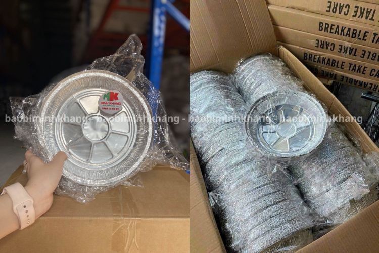 Bao Bì Minh Khang cung cấp khay giấy bạc chất lượng, giá sỉ cạnh tranh.