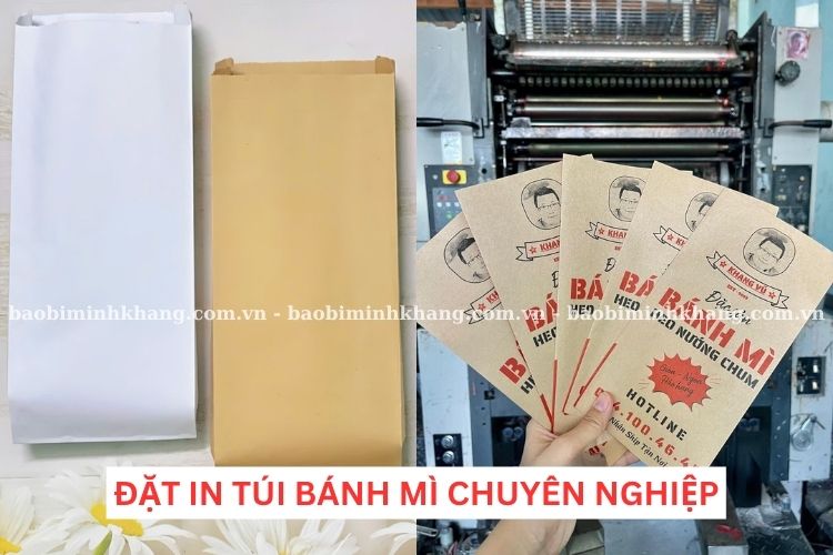 Chuyển túi trơn sang in túi bánh mì chuyên nghiệp