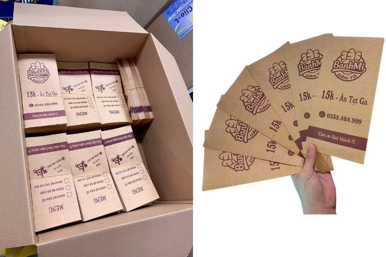 Bạn nên đặt hàng số lượng lớn túi giấy bánh mì giúp tiết kiệm chi phí