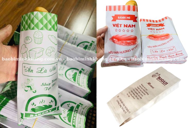 Giấy gói bánh mì giá rẻ chống thấm dầu