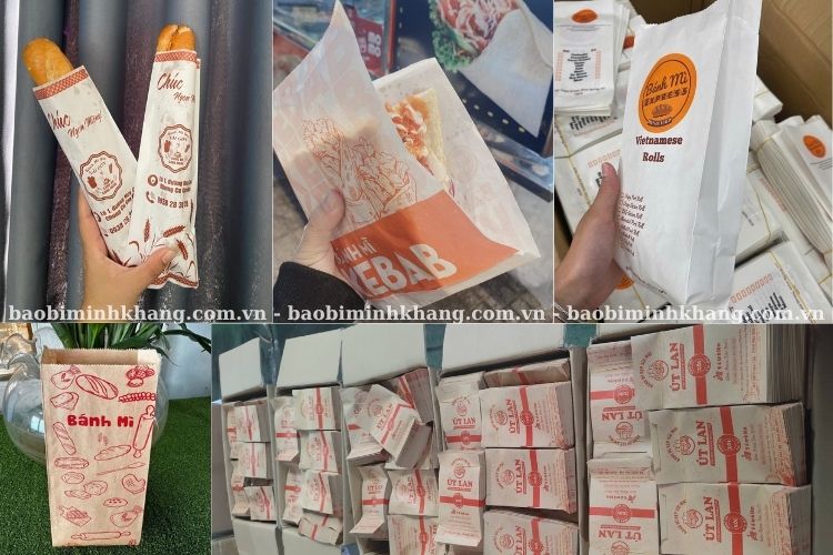 Mẫu bánh mì đẹp và đa dạng về chất liệu