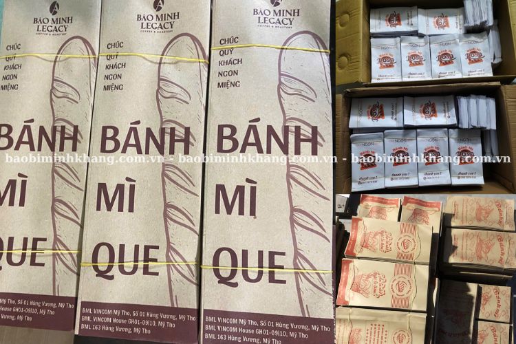 Minh Khang địa chỉ sản xuất túi giấy gói bánh mì giá rẻ