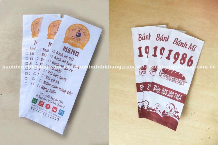 Túi bánh mì giá rẻ chất liệu giấy ford