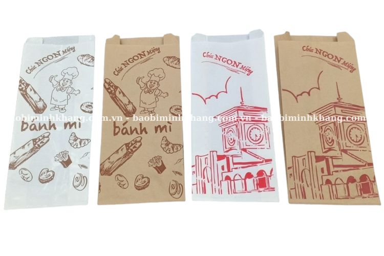 Túi giấy kraft giá rẻ hơn các loại túi giấy bánh mì khác