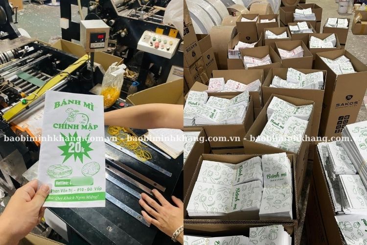 Xưởng sản xuất túi bánh mì tại hcm