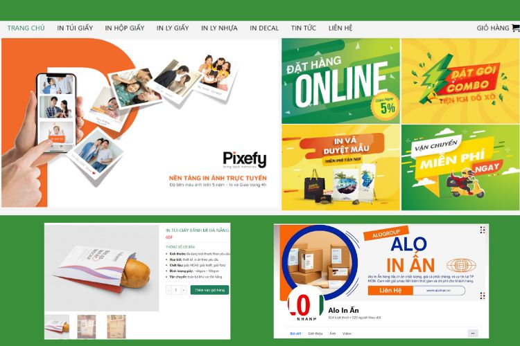 Công ty Alo In Ấn chuyên cung cấp túi giấy bánh mì Đà Nẵng