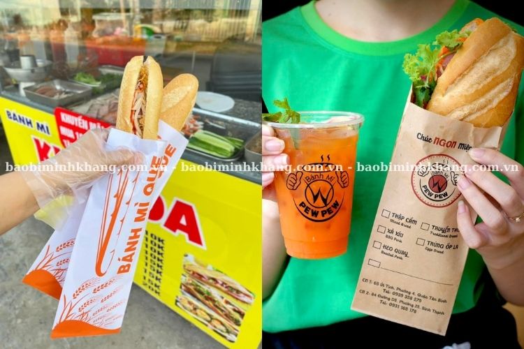 Chọn mẫu túi giấy bánh mì phù hợp theo mô hình kinh doanh