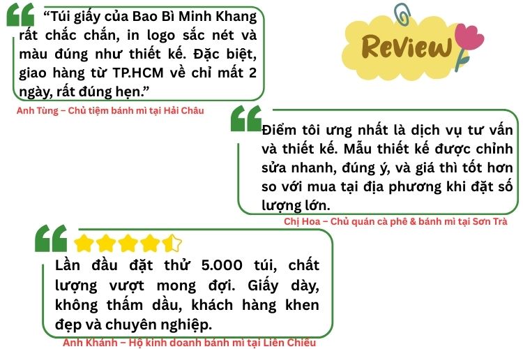 Feedback thực tế từ khách hàng khi nhập hàng tại Minh Khang