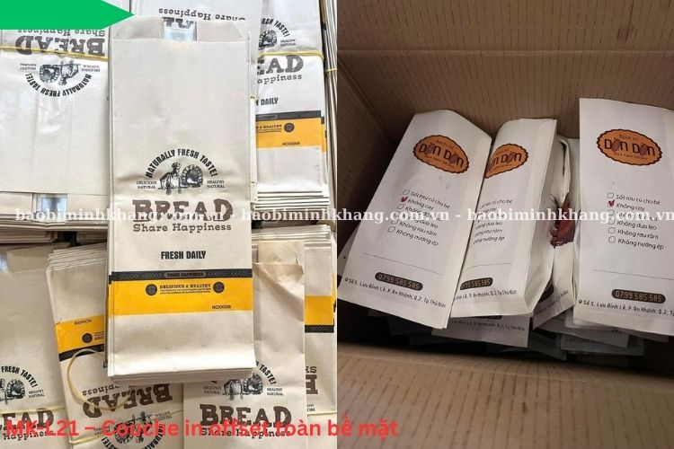 MK-L21 – Mẫu túi bánh mì couche in offset cảm giác cao cấp.