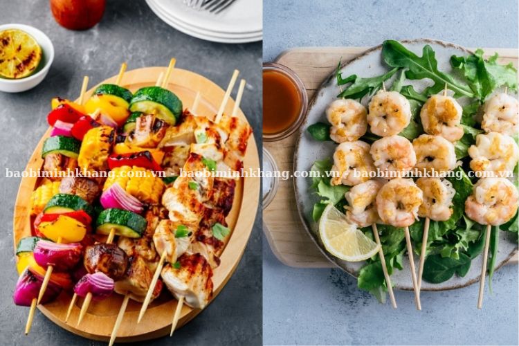 Que xiên tre là đồ dùng 1 lần, tiết kiệm thời gian dọn dẹp