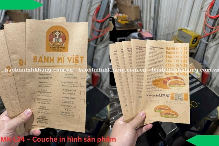 MK-L24 – Couche in hình bánh mì, combo bữa sáng.