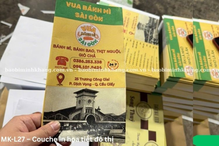 MK-L27 – Couche in họa tiết đô thị phù hợp cửa hàng phong cách street food.