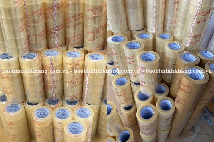 Băng keo trong suốt được ưa chuộng và sử dụng phổ biến
