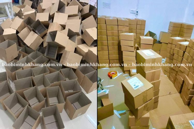 Đặt mua hộp carton vuông số lượng lớn để hưởng ưu đãi hấp dẫn