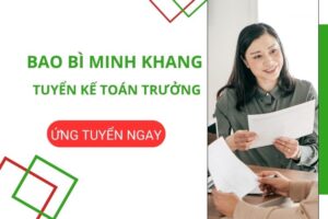 tuyển kế toán trưởng