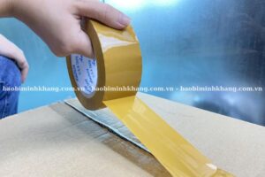 ạn nên kiểm tra kỹ lưỡng độ dính, độ dai và hình thức băng keo dán thùng giấy
