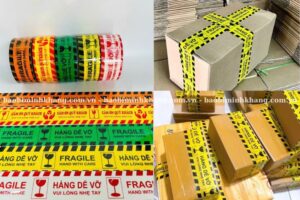 Các nhà phân phối, đại lý thường dự trữ sẵn số lượng lớn băng keo hàng dễ vỡ