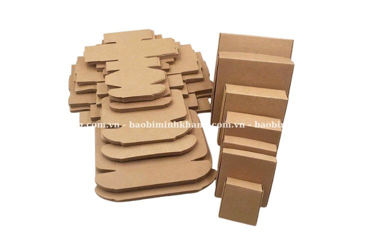 Hộp carton nhỏ thường được làm từ giấy carton