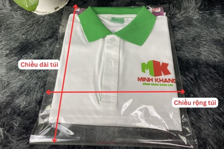 Chọn kích thước túi phù hợp với sản phẩm