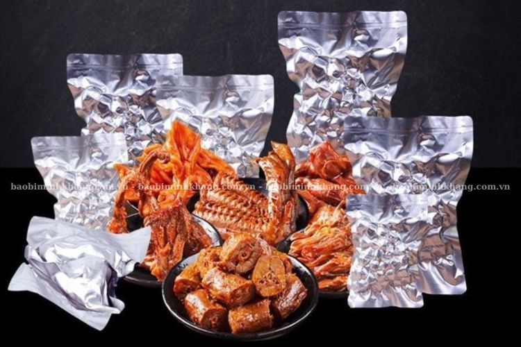Túi bạc hút chân không với lớp nhôm cản sáng vượt trội