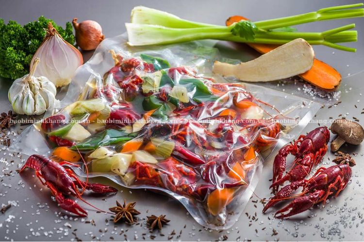 Túi hút chân không thực phẩm giúp tăng thời gian bảo quản sản phẩm