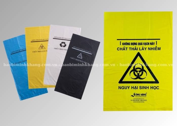 Bạn có thể in logo bệnh viện hoặc phòng khám trên túi rác y tế