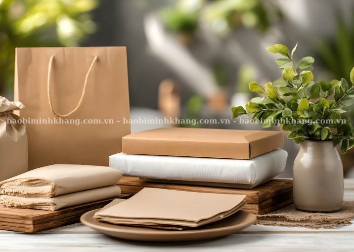 Bao bì sinh học được làm từ vật liệu tự phân huỷ giảm tác động đến môi trường 