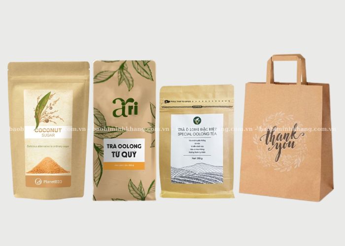 Bạn nên chọn bao bì giấy Kraft phù hợp từng sản phẩm để bảo quản hiệu quả và tăng tính thẩm mỹ