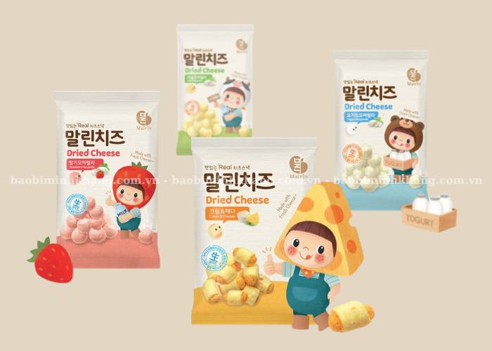 Bao bì cá nhân hóa theo nhóm khách hàng trẻ em