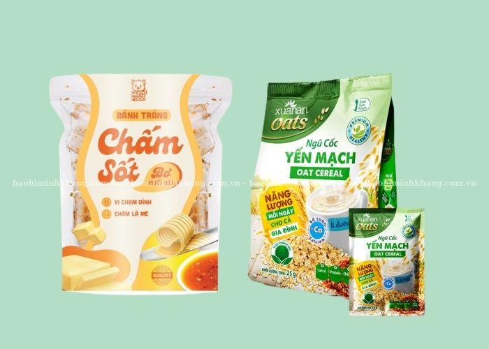 Bao bì thực phẩm giúp bảo vệ sản phẩm hiệu quả