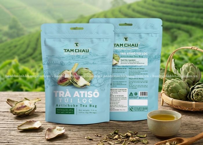 Bao bì trà đẹp cần trình bày đầy đủ thông tin sản phẩm cùng yếu tố nhận diện thương hiệu