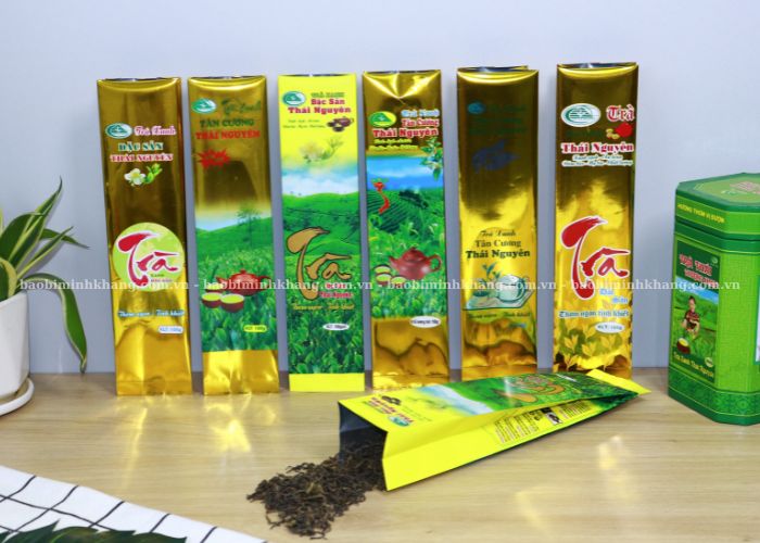 Bao bì trà dùng họa tiết văn hóa nhằm làm nổi bật dấu ấn thương hiệu
