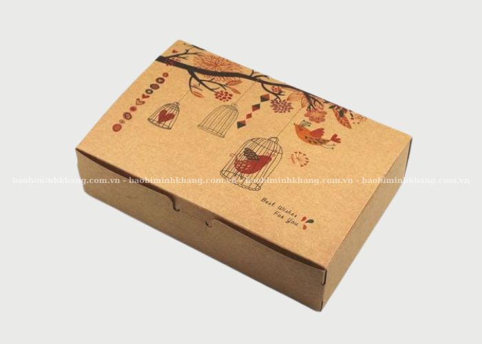 Hộp giấy Kraft thích hợp đóng gói sản phẩm cao cấp, tiện trưng bày