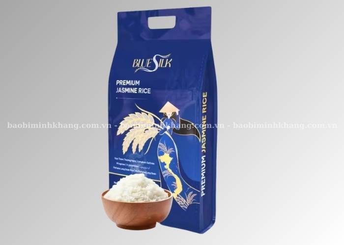 Túi 4 biên được sử dụng để đựng gạo xuất khẩu