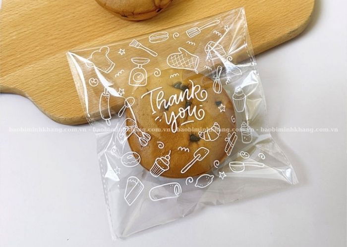 Túi bóng kính trong suốt giúp nhìn rõ sản phẩm bên trong