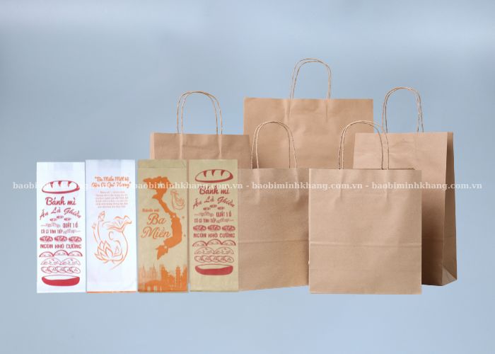 Túi giấy có quai và không quai là bao bì giấy tiện lợi, bền chắc