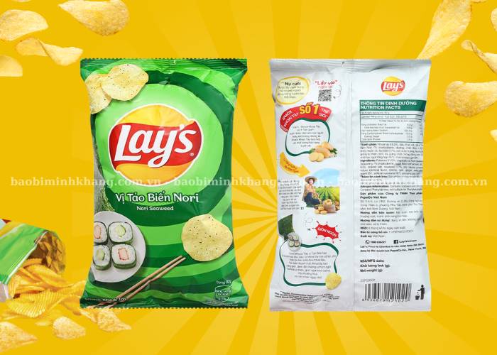 Túi hàn lưng giữa chuyên dùng đựng bánh snack