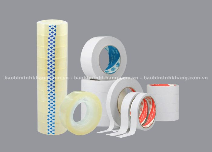 Băng keo văn phòng phẩm là băng keo nhỏ ứng dụng phổ biến trong văn phòng