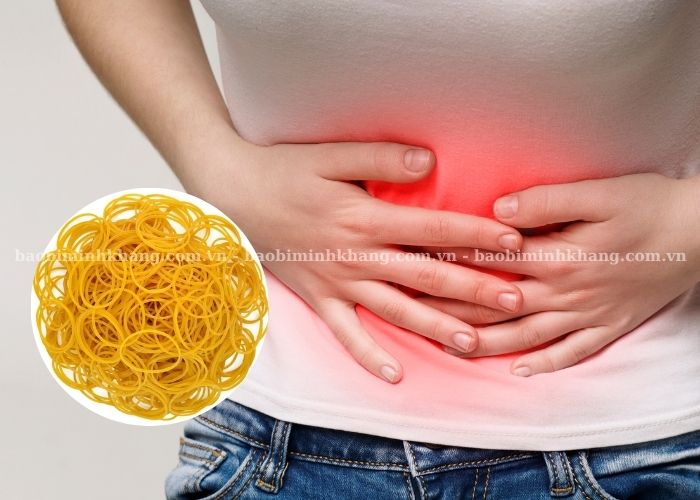 Bao Bì Minh Khang đã giải đáp thắc mắc“nuốt dây thun có sao không”