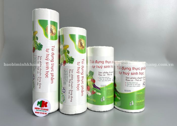Túi đựng thực phẩm tự huỷ sinh học phổ biến tại siêu thị và cửa hàng tiện lợi