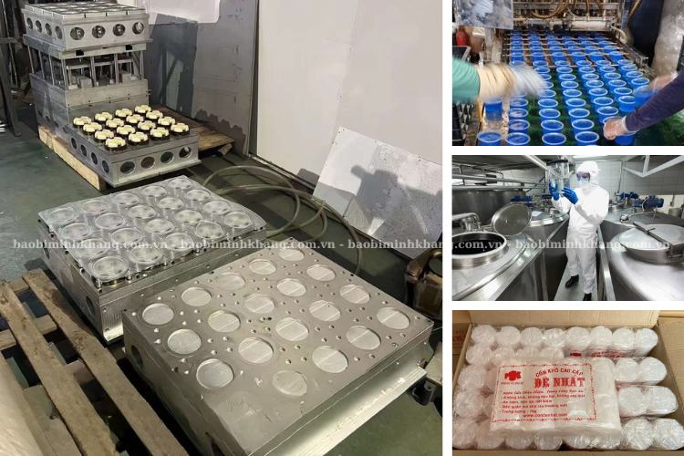 4 Hệ thống thiết bị sản xuất cồn khô, cồn thạch trong nhà xưởng