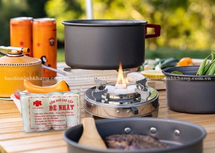 Bạn có thể có dễ dàng mang cồn nấu lẩu phục vụ buổi đi picnic, du lịch