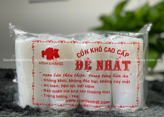 Bao Bì Minh Khang mang đến nhiều khuyến mãi cho khách hàng mua sỉ cồn khô 