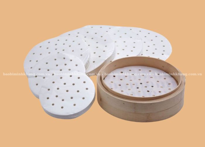 Giấy nến thấm dầu đục lỗ giúp thoát nhiệt tốt khi chế biến thực phẩm